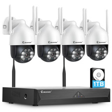 JENNOV Wireless 10CH 5MP NVR WiFi CCTV IP Security Camera System 2-Way Audio Security Camera Accessories price