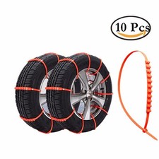 10pcs Snow Tire Chains for Car Truck SUV Anti-Skid Emergency Winter Driving Tire Chains price