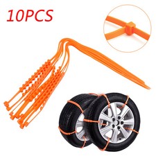 10Pcs Universal Winter Snow Mud Anti-skid Tire Chains Tendon for Car Truck SUV Tire Chains price
