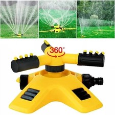 360° Automatic Rotating Garden Sprinkler, 3-Arms Lawn Sprinkler, Yard Sprinkler Garden Supplies price