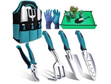 Garden Tools 7-Piece, Gardening Hand Tools, Gardening Tools Set with Rust-Proof Garden Supplies price