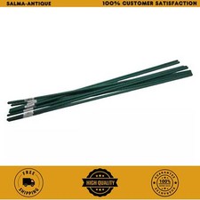 6 ft. Polyethylene Coated Garden Stakes Support Plants Weatherproof (10-Pack) Garden Supplies price