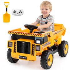 24V Kids Ride On Construction Vehicle, Electric Dump Truck with Remote Control & Toy Truck & Construction Vehicle price