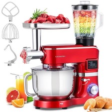 9-in-1 Stand Mixer, 6.5 QT Tilt-Head 6+P Speed Food Mixer, Multifunctional Elect Dough Mixer price