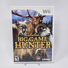 Cabela's Big Game Hunter (Nintendo Wii) CIB COMPLETE & TESTED Nintendo Game price