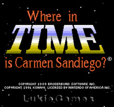 Where In Time Is Carmen Sandiego - NES Nintendo Game Nintendo Game price