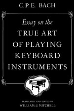 Essay on the True Art of Playing Keyboard Instruments (English and German Ed... Keyboard Instruments price