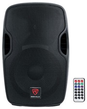 Rockville BPA12 12" Professional Powered Active 600w DJ PA Speaker w Bluetooth Powered Speaker price