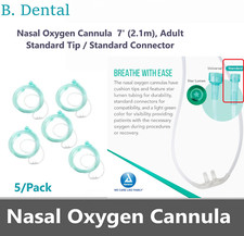 DX Medical Products 7FT Adult Sta-Soft Nasal Oxygen Cannulas -Standart - 5 PACK Medical Products price