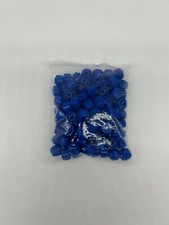 Global Medical Products Syringe Tip Cap, Luer Lock, Blue, Non-Sterile, 100 Pack Medical Products price