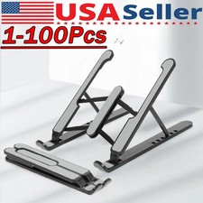 100Pcs Portable Laptop Stand Adjustable Foldable Notebook Tablet Holder Desk Lot Laptop Stand price