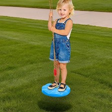 Outdoor Hanging Disc Swing For Playground Garden Adjustable Height Load 132 lbs Outdoor & Garden Toys price