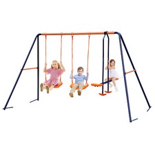Durable Swing Set Garden Swing with 1 Seesaw Set for Children Outdoor Garden Outdoor & Garden Toys price