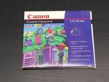 Canon Creative CD-ROM 1996 Graphic Design Software Windows Mac Graphic & Music Software price