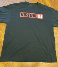 Virtual DJ Music Production Software Vintage Retro Graphic Tee Shirt Sz XL Graphic & Music Software price