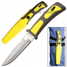 Scuba Diving Knife w/ Sheath Leg & Arm Straps Diver Gear Dive Snorkeling Fish Diving Gear price