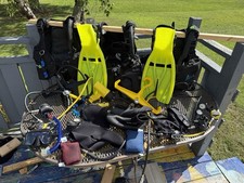 Scuba Pro Diving Gear 2 Junior Vests 1 Adult, 3 Full Sets Diving Gear price
