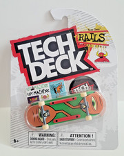 Tech Deck Rails Series Toy Machine  Symmetrical Twin  Graphics Tech Toy price
