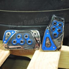 PILOT AUTOMOTIVE MOTORSPORT AUTOMATIC TRANSMISSON VOLTAGE PEDAL SET BLACK/BLUE Pedal Set price