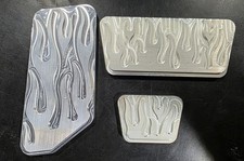 billet Flame Pedal Set unpolished Pedal Set price