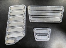 Billet Straight Bar Pedal set unpolished Pedal Set price