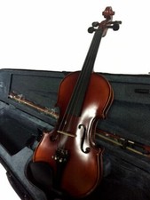 NEW 4/4 FULL SIZE VINTAGE DARK FLAMED CONCERT VIOLIN/FIDDLE-GERMAN String Instruments price