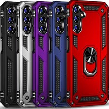 For Samsung Galaxy A17 5G Case Phone Cover Shockproof Kickstand + Tempered Glass Phone Case price