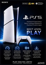 Sony PlayStation 5 PS5 Digital Edition Console 825GB 4K HDR White CFI-1015B PlayStation Game Console price
