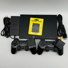 Sony PlayStation 2 PS2 Slim Console Only or Bundle – NEW Laser – Tested VG PlayStation Game Console price