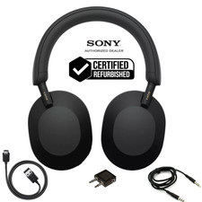 ORIGINAL Sony WH-1000XM5 Wireless Noise Canceling Headphones - Black GA Over-Ear Headphones price