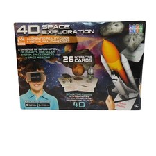4D Space Exploration Augmented Reality Cards and Virtual Reality Headset NIP Virtual and Augmented Reality price