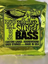 Ernie Ball Regular Slinky Custom Gauge Roundwound Bass Strings 50-105 Bass Guitar price