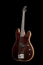 NEW EXOTIC CURLY BURL 4 STRING P ELECTRIC BASS GUITAR & GIG BAG Bass Guitar price