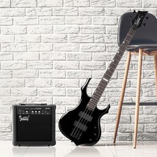 Glarry 39" Full Size Electric 4 String Bass Guitar Starter Kit With 20W AMP Bass Guitar price