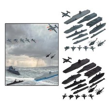 17Pcs Naval Ship Toy Set with Small Scale Model Planes for 14 Year and up Toy Ship price