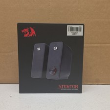 REDRAGON GS500 STENTOR PC Gaming Desktop 2.0 Channel Stereo Speakers New Sealed Gaming Speaker price