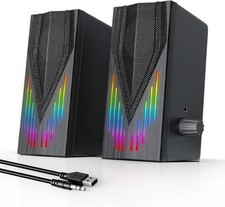 Pc Computer Speakers With Surround Sound Usb Wired Laptop Deep Bass For Desktop Gaming Speaker price