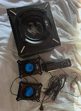 Genius GX Gaming 2.1 Wired Speakers w/ Subwoofer Black/Blue Gaming Speaker price