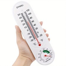 Indoor Outdoor Thermometer Hygrometer Wall Mounted Large Dial Gauge Thermometers price
