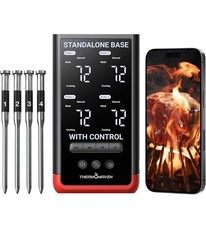 Thermomaven P4 Wireless Meat Thermometer | Smart App Control | Grill BBQ Smoker Thermometers price