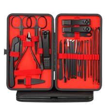 Women Men Manicure Pedicure Set Finger Toe Nail Clippers Scissors Grooming Kit Manicure & Pedicure Set price