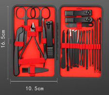 Women Men Nail Care Kit: Essential Manicure Pedicure Clippers & Scissors Tools Manicure & Pedicure Set price