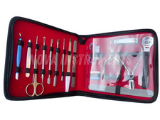 Complete 18 pcs Professional Stainless Steel Manicure & Pedicure Tools Kit Manicure & Pedicure Set price
