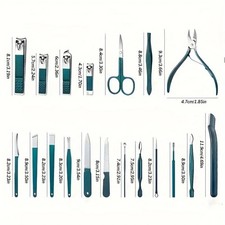 Professional 7/10/12/18 Piece Nail Care Kit Stainless Steel Manicure & Pedicure Manicure & Pedicure Set price