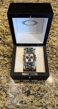 Oakley Minute Machine Time Tank Titanium With Box And All Accessories Watch and Bracelet Accessory price