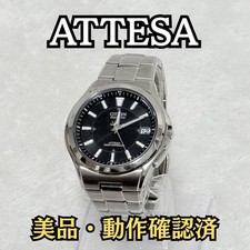 24h CITIZEN ATTESA H110 T011331 Radio Solar Silver Black Watch and Bracelet Accessory price