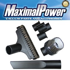 MaximalPower Vacuum Attachments Accessories Cleaning Kit Brushes for 1 1/4" Hose Vacuum Cleaner Accessories price