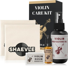 All in One Violin Care Kit for Violin & Viola - Complete String Instruments String Instruments price