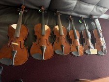 Lot of 6 Violas For Parts/Repair As-Is Student String Instruments Wood String Instruments price