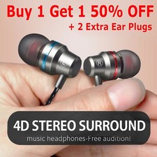 3.5mm HIFI Super Bass Headset In-Ear Earphone Stereo Earbuds Headphone Wired Mic In-Ear Headphones price